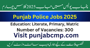 Latest Punjab Police Management Posts Lahore 2025